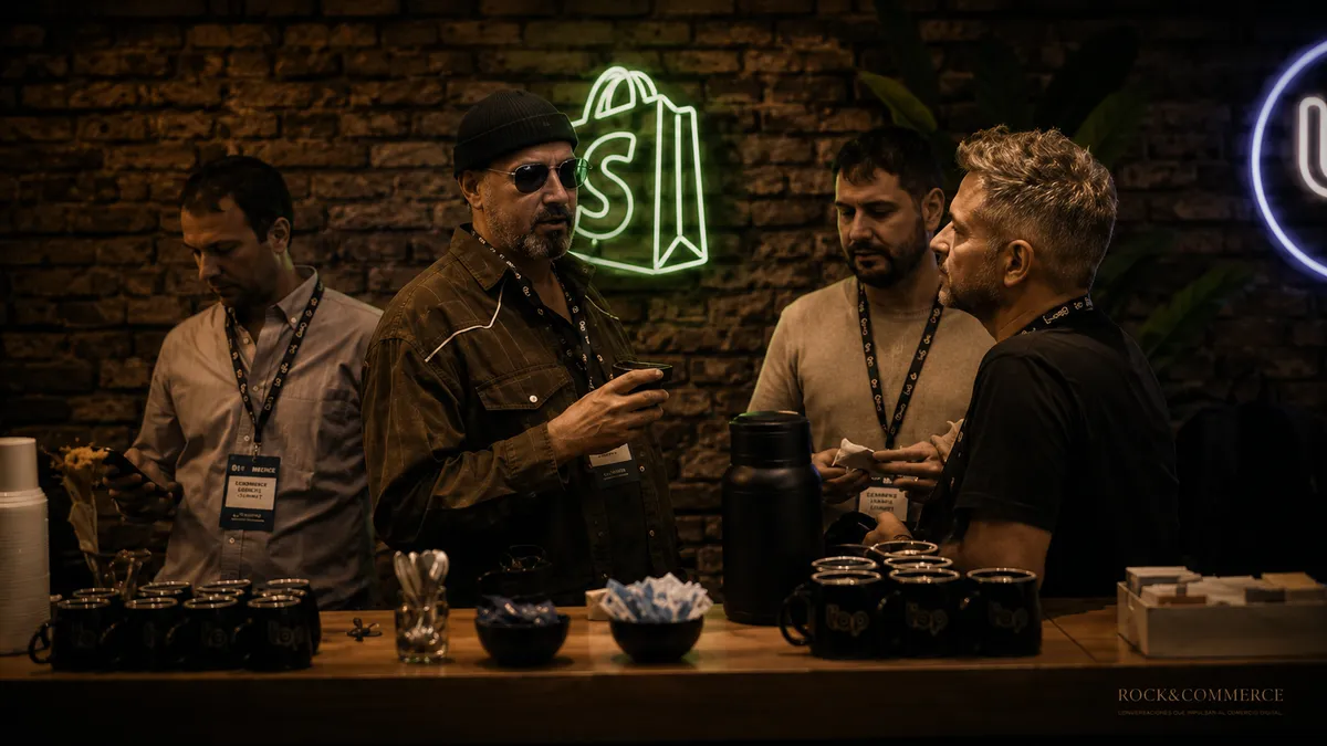Coffee break en ROCK&COMMERCE